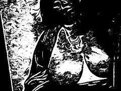 Hey, Zabel is going crazy with those huge tits in this rough parody! 😍