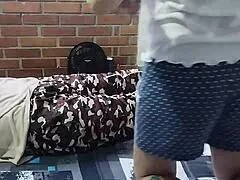 Bent Over Tattoo Colombian Milf Makes Love After Talk