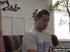 Skylar Snow rides cowgirl in hardcore milf porn for impregnation