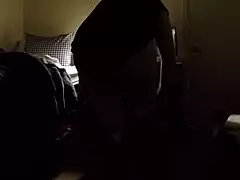 Busty milf gets caught spying