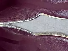 In this dirty tale, the stepmom's heels get covered in cum as she teases her son-in-law