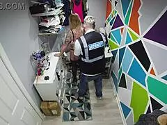 Lola Eastking, Nerdy Blonde Milf, Caught Shoplifting And Dirty Talking