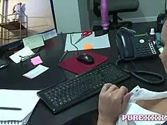 busty secretary milf