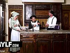 She messes up at work, so he pounds her ass hard with his monster cock