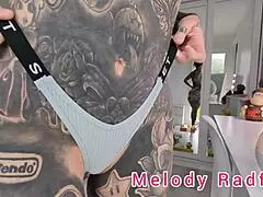 Sexy Petite Tries On G-String and Micro Bikini! Ass in Thong!