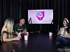 Compilados da lexi mallet no bora cast com bruna carlos watch on sheer red