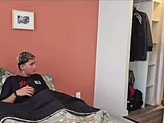 Stepson Learns Naughty Blowjob and Anal from Brazilian Milf