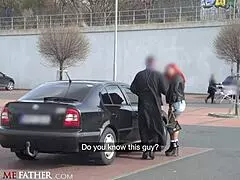 Deviante - Gas Station Glory Hole Rough Fuck For Big Tits Babe With Red Hair