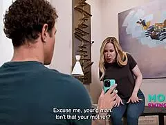 Forbidden momswingers swap partners at the holiday bbq feast