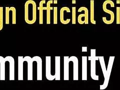 BLONDE TASHA REIGN INSERTS GLASS DILDO INTO HER BIG PUSSY LIPS.