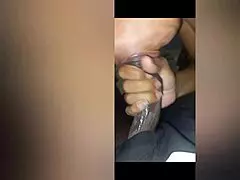 Latina wife sucks neighbor's cock eagerly.