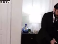 Curvy French Maid Milf Sucks Before Sex In Erotic Couple!