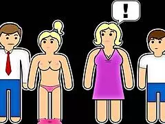 Stepmom promises anything for graduation including taboo dress wanking session