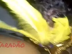 Safadinha sucking and drooling on my thumb in homemade video