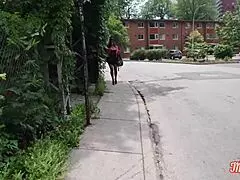 Ik ontmoet Melanie geile Quebecoise slet in lingerie zo stout deel 1