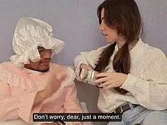 red riding hoods granny has a dildo for her