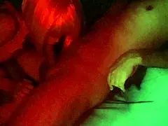 Novinha casually performs a deepthroat blowjob on her boss in a voyeur scene.