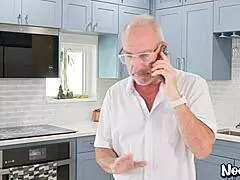 Dilf On Duty Older Man Fucks Teen Lola Valentine