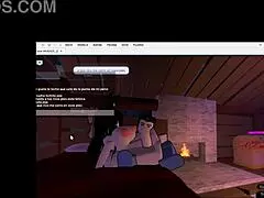 Cute Milf with Big Ass Gives Footjob to Her Daddy