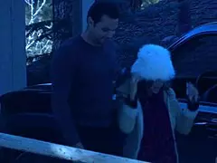 blonde milf carmen luvana fucking in a chalet with her shaved pussy and big tits