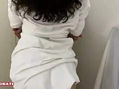 Horny big tits step mom gets fucked hard after shower