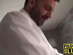 Can this classy filth slut milf handle rough anal fucking every moment?