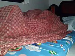 i feel so connected when sharing bed with madrastra leads to creampie under sheets