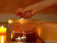 Wow, This Blonde Milf Gives An Amazing Lingam Massage To Her Partner!