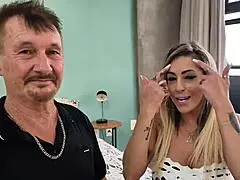 fucking my stepdaughter and her mommy together with big cock