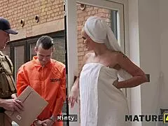 Mature4k milf neighbour screams, I'm so horny, fuck me now!