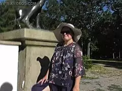 Hairy Mature Flashing In Pants Alladin At Public Park