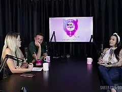 compilados da lexi mallet no bora cast com bruna carlos watch on sheer red