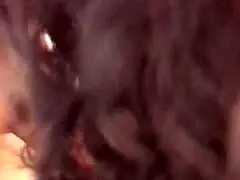 the tip of my tongue gets wet in my pussy