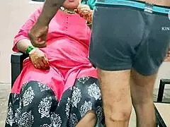 Indian mom having fun with neighbor boys in homemade video