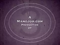 kiki daire loves stroking that huge cock and slurping cum