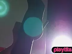 Watch this petite canadian cougar milf strip. Out of her lingerie outdoors.