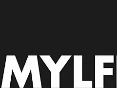 two milfs scissor and lick each other in this trailer