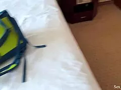 caught stepmom jerking off, helped with anal prep