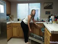 Why does Jess Ryan tease in the kitchen?