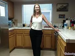 Why does Jess Ryan tease in the kitchen?