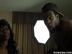 Rome Major Sprays His Jizz On Billie Gene's Face After Bj Action