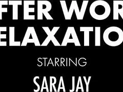 Moaning Milf Sara Jay Fucks Dildo and Plays Tits