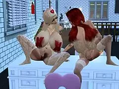 Sims 4 Porn Horny Nurse Bella Fucks Her Patient Mila In Hospital With Big Ass