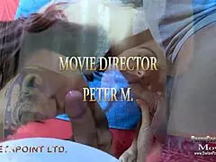 modelă germană Candy la casting porno