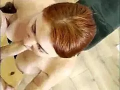 i'm so hungry for that big cock, milf shows off her sucking skills