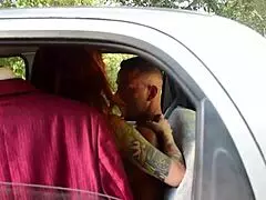 Jesyka Diamond and V Bloom Enjoy Superb Outdoor Sex Without Condom in Nature