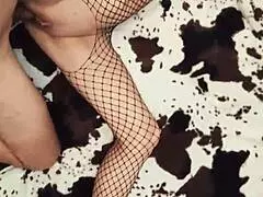 Fishnet underwear looks so exciting