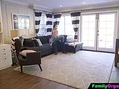 Housewife Joins Partner And Stepdaughter For Orgasm