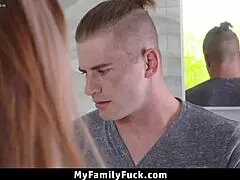 hot stepmom mercedes carrera, i'm her stepson, she gives me a blowjob and cowgirl fuck while her husband's away, oh shit!