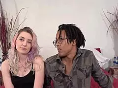 Desperate amateurs Kimmy Mila and Misty participate in a stretching exercise.